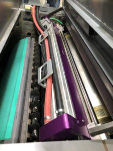 J & J Printing_GEW LED Lamphead in Ryobi 754 press
