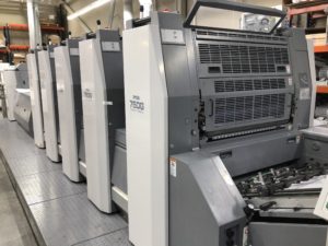 J & J Printing_Ryobi 754 Press with GEW LED UV