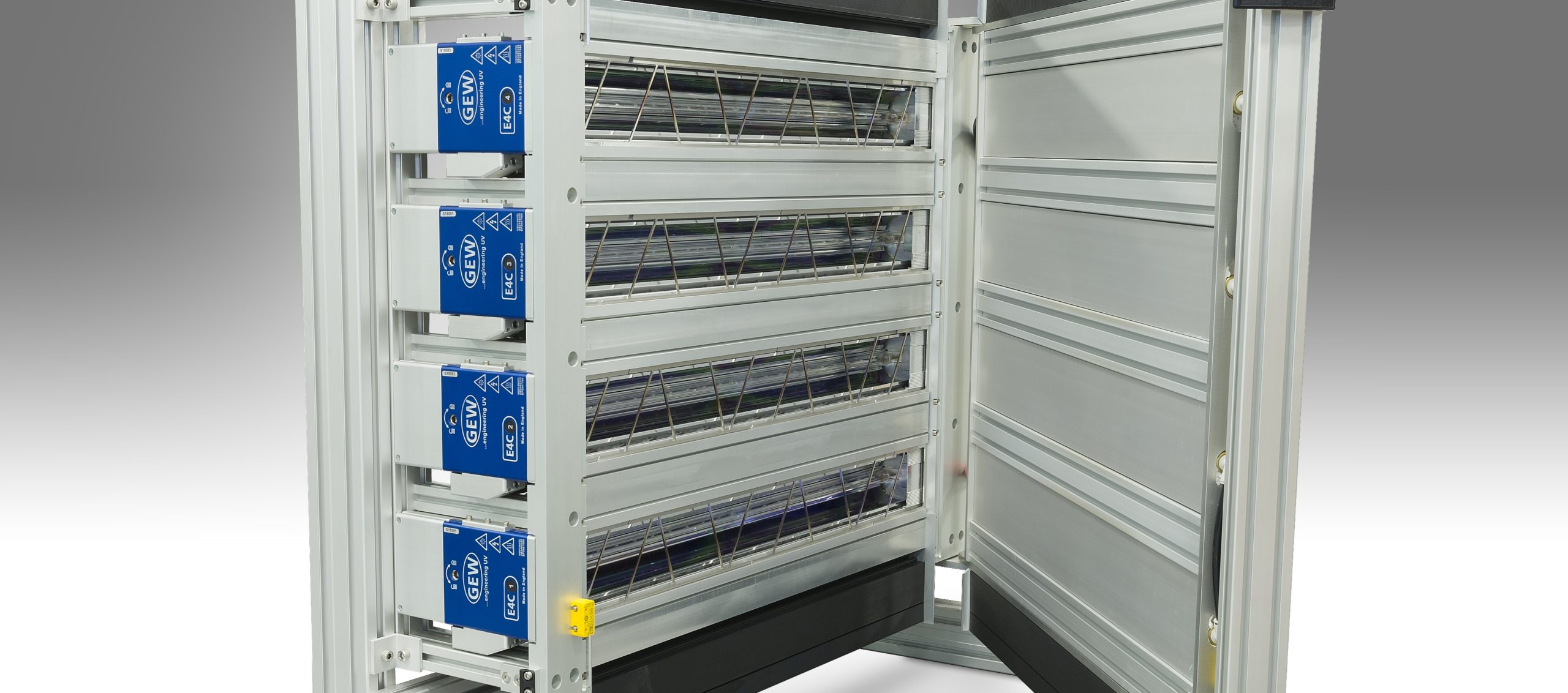 Lottery ticket printing with hybrid E4C mercury arc and UV LED cassettes