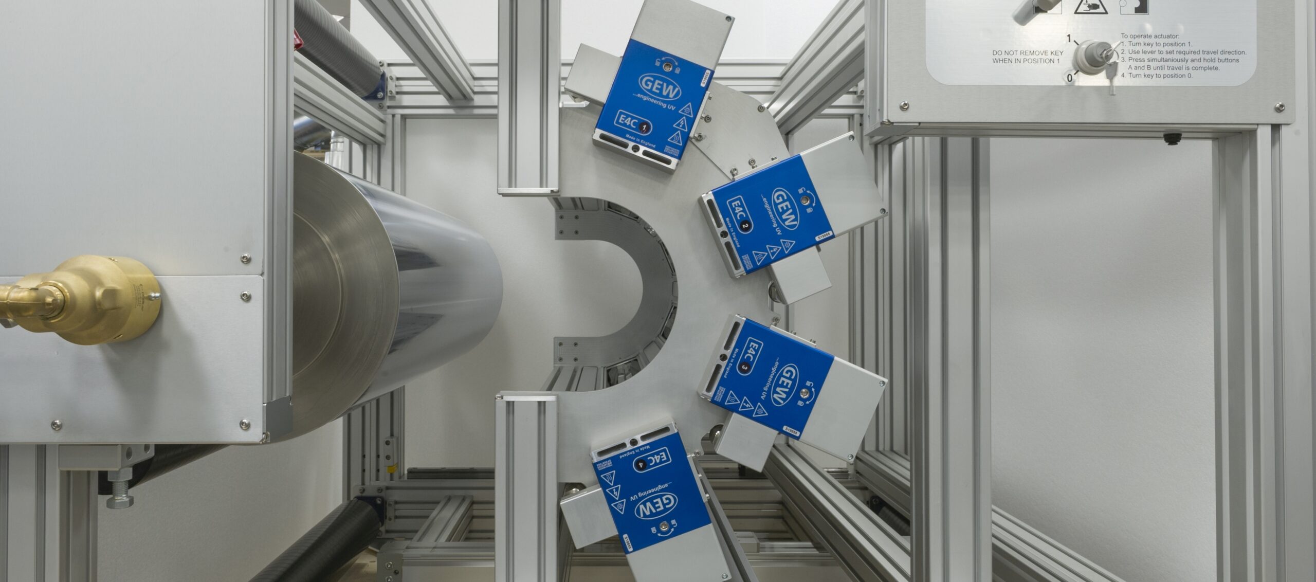 E4C specialist UV curing system