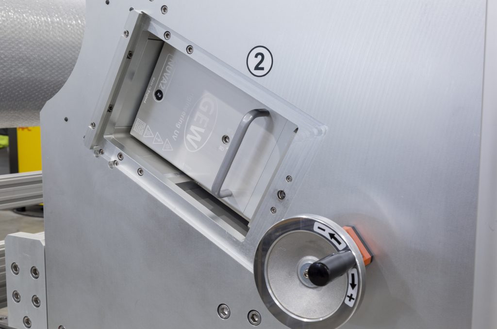 Specialist UV System for silicone coating release liners