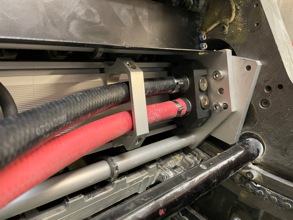 LeoLED on a Heidelberg SM52