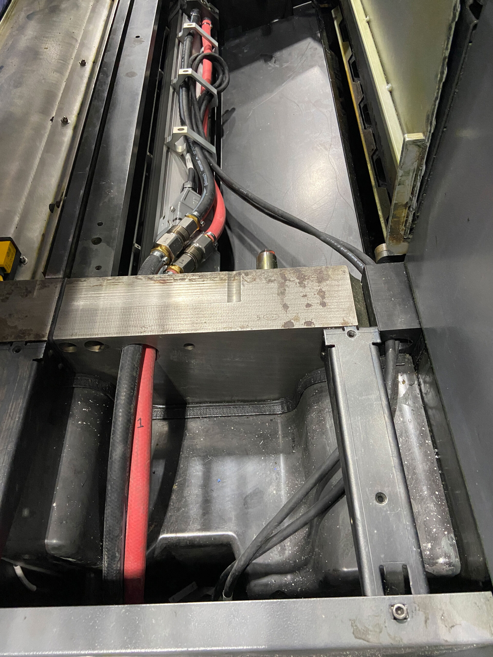 This shows LeoLED on a Heidelberg CD74.