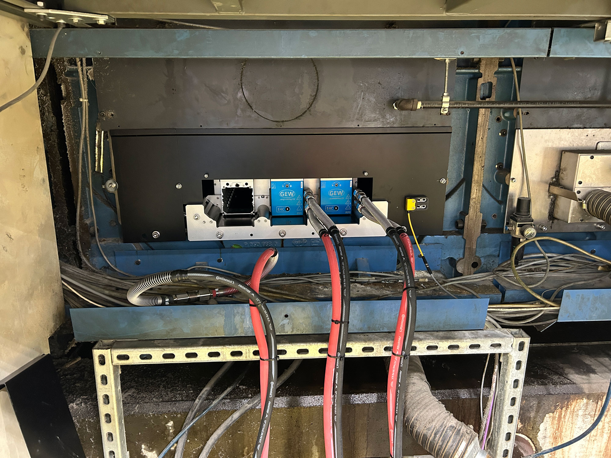 This US-based customer installed GEW E4C on their KBA Rapida 142.