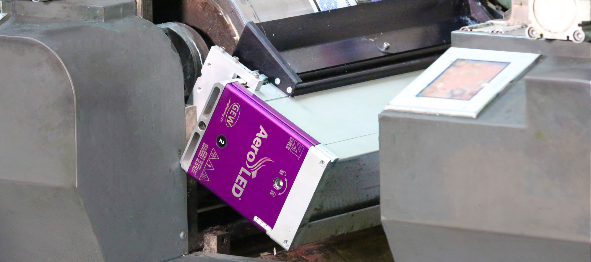 Clomark invested in 7 AeroLEDs to upgrade their Gidue Combat press.