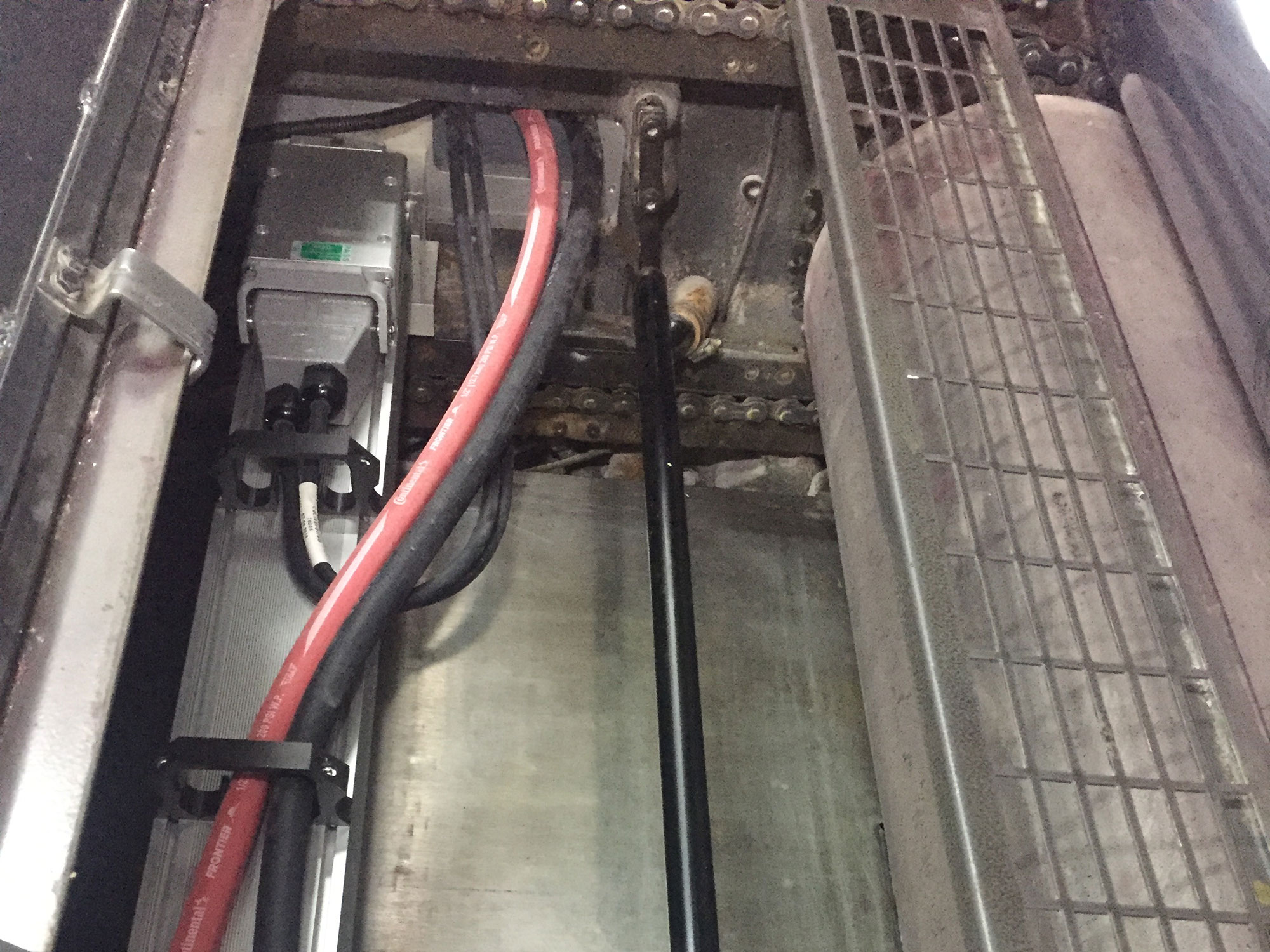 A LeoLED on a Heidelberg SM72.