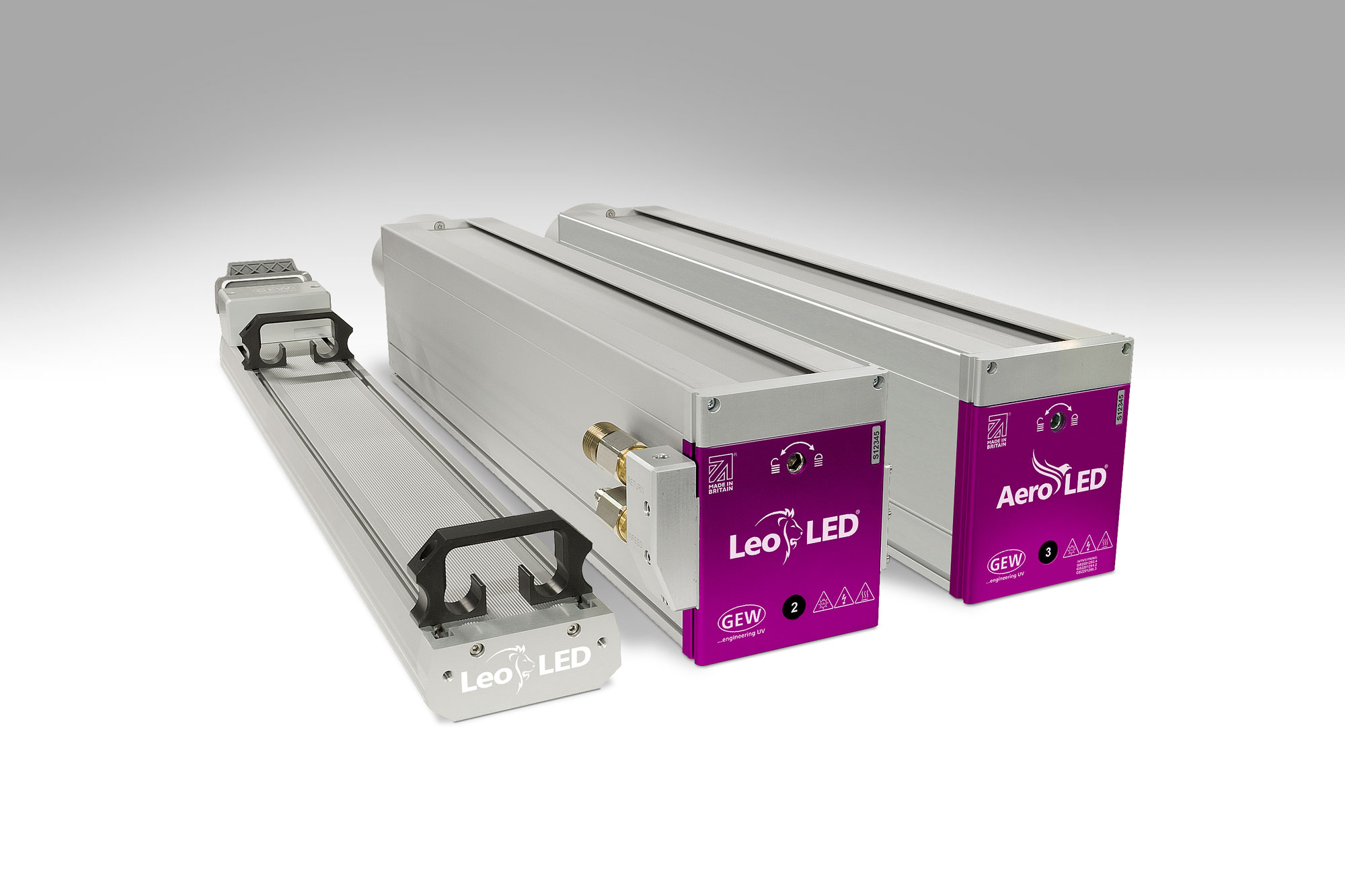 GEW UV curing systems for printing, coating and converting applications