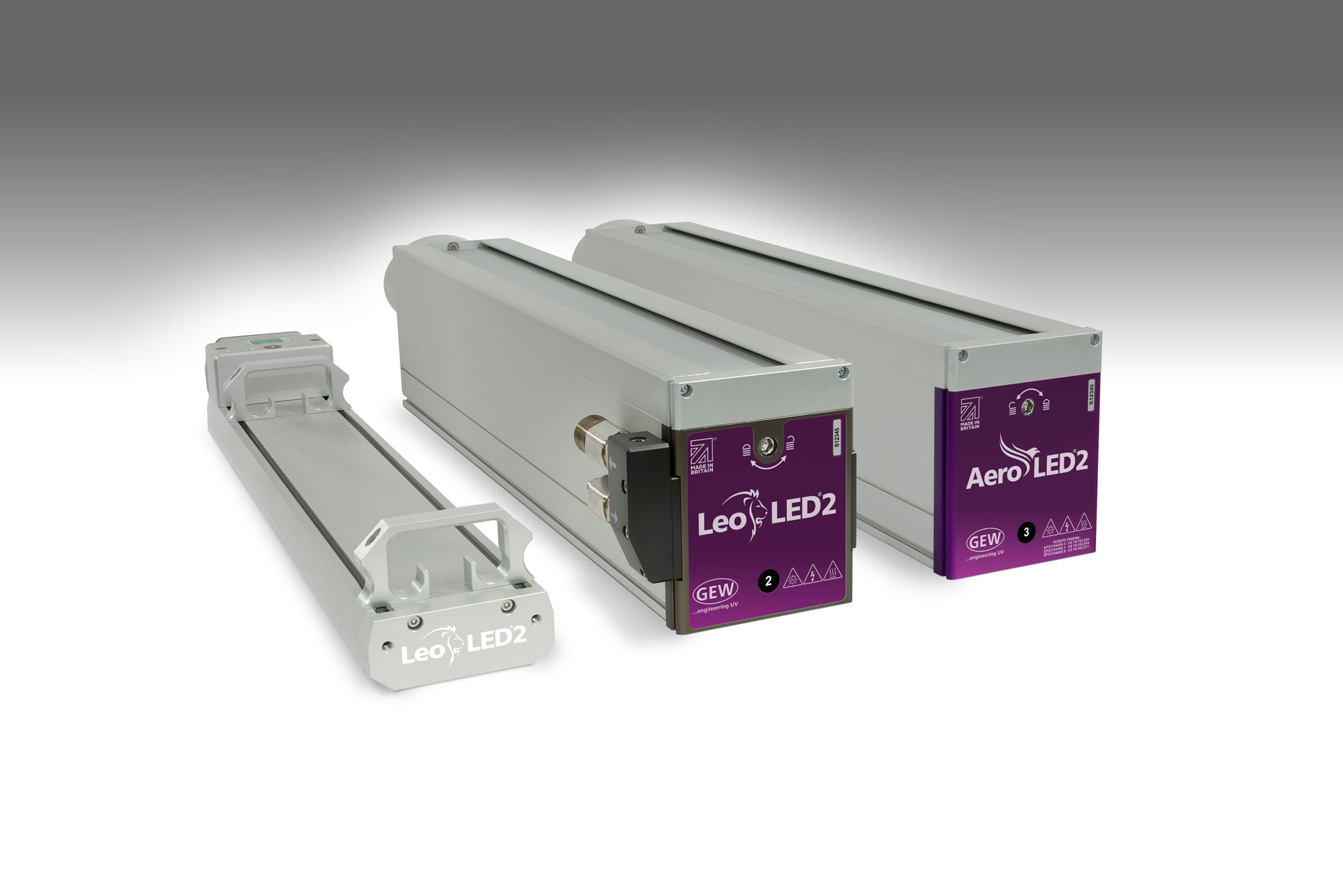 GEW UV curing systems for printing, coating and converting applications