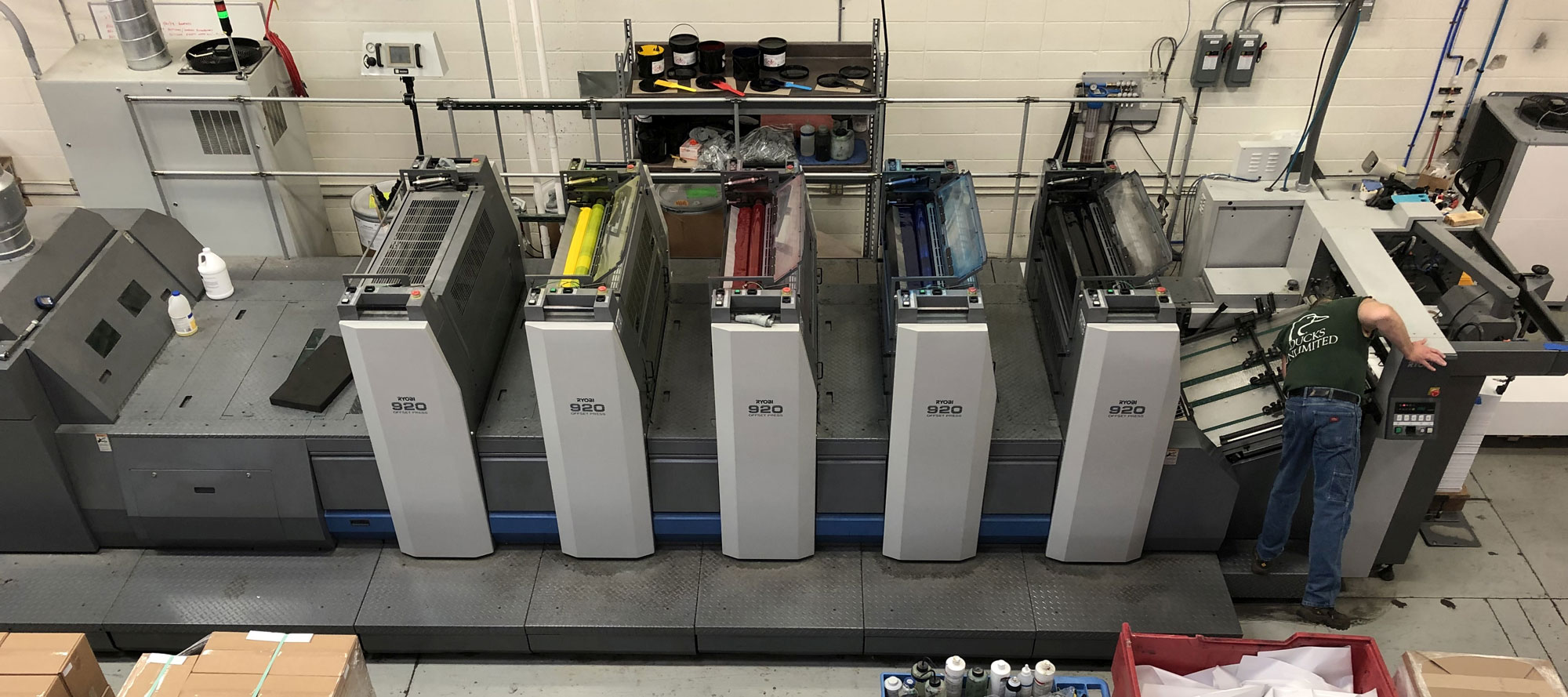 Ryobi press with GEW LED